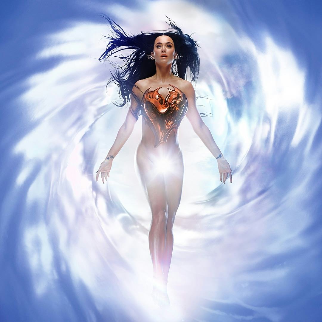 Katy Perry wore a breast plate at the 2024 AFL Grand Final.