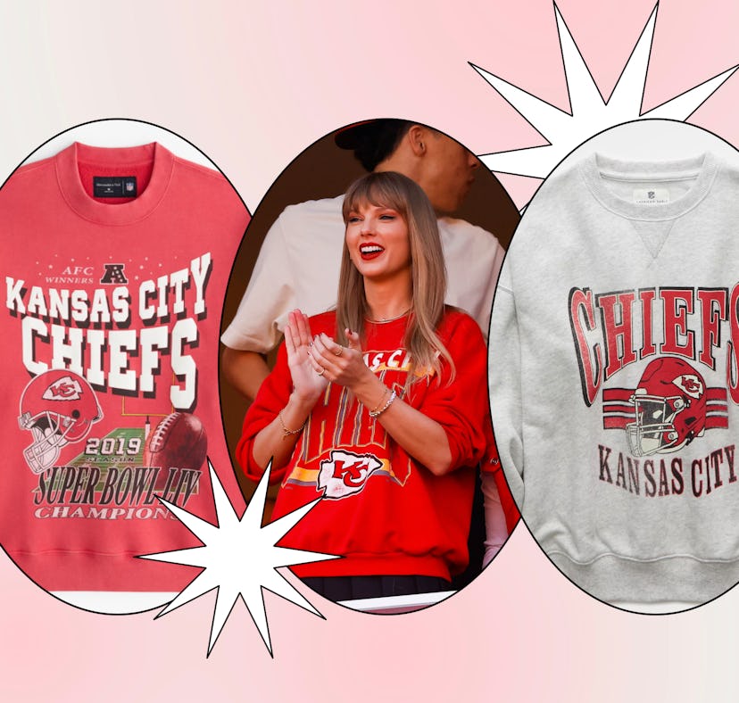 Taylor Swift Chiefs Sweater Dupes