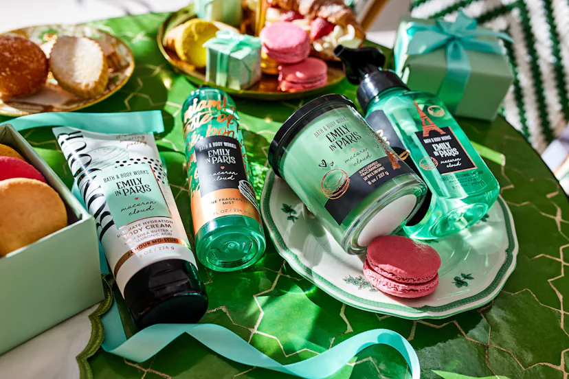 Based Body Works Collection An 'Emily In Paris' Collection Is Coming To Bath & Body Works