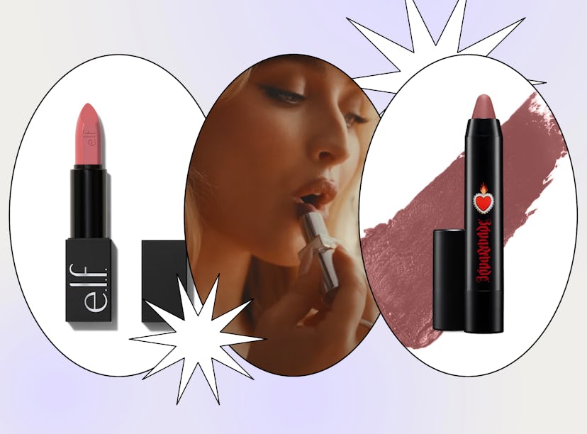 mauve lipstick shades and Sabrina Carpenter.