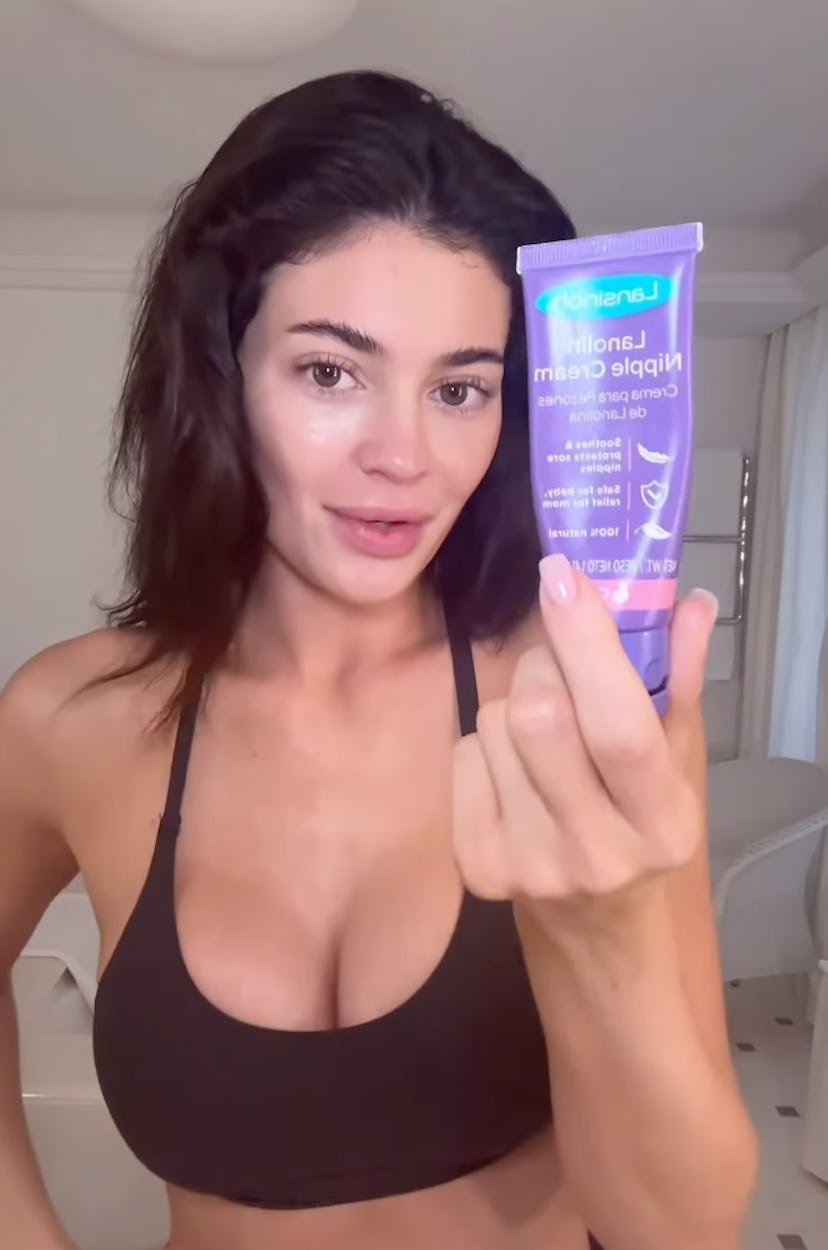 Kylie Jenner Swears By This  Nipple Cream For Hydrated Lips