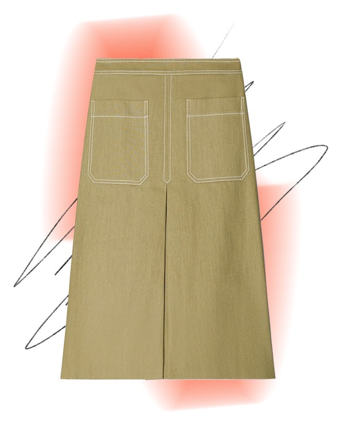 Cotton Twill Skirt