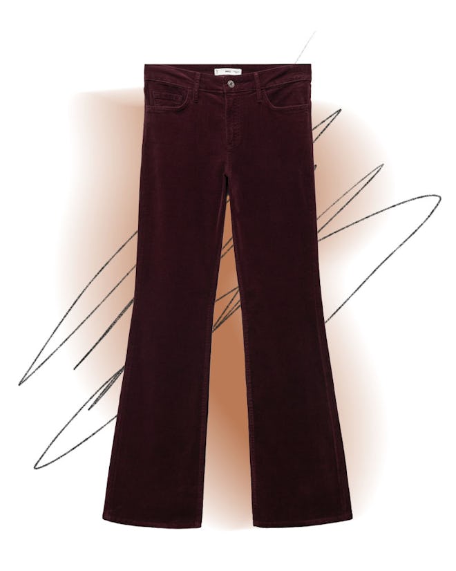 Rag & Bone Casey Cotton-Blend Corduroy Flared Pants