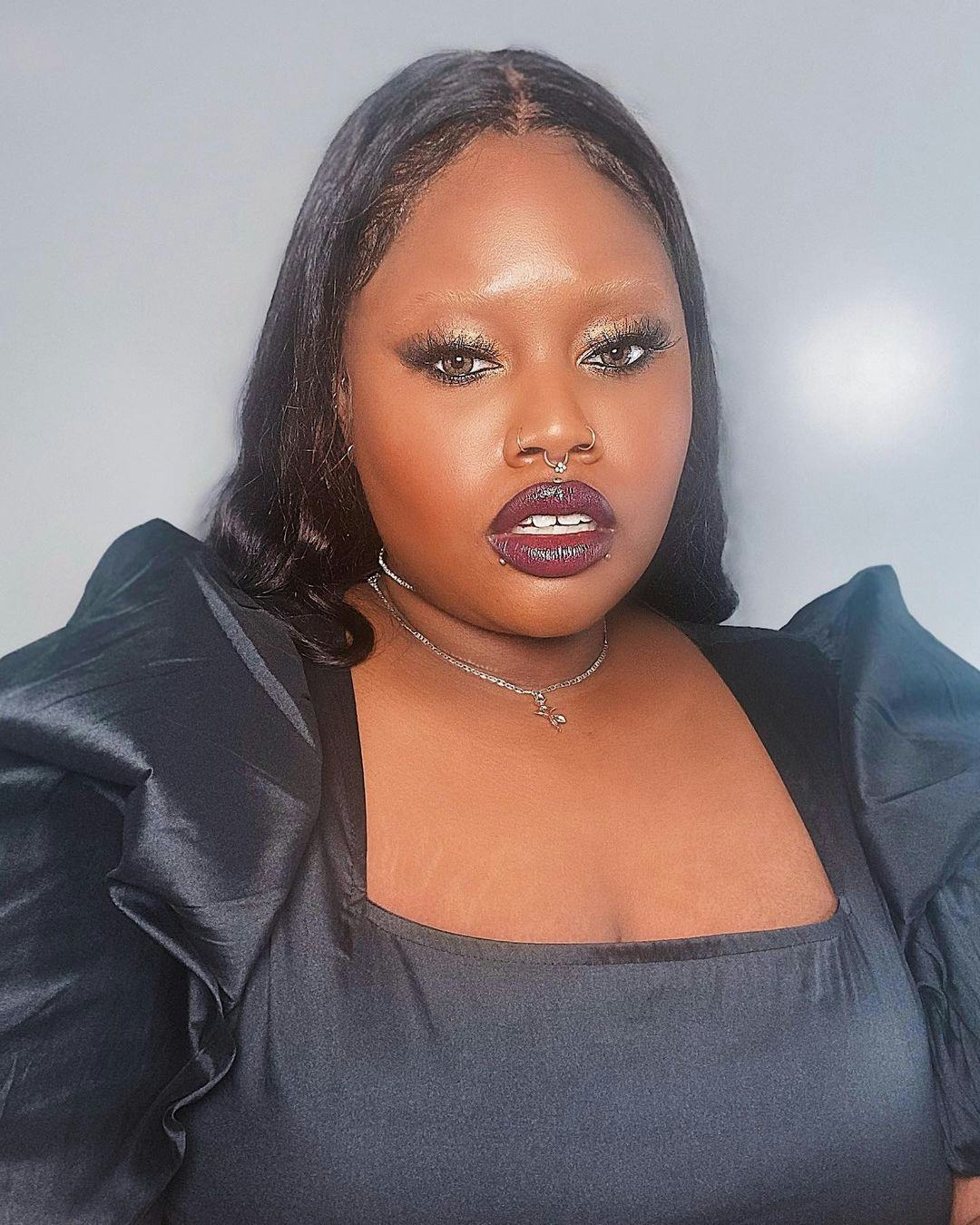 Try burgundy lip colors for fall 2024.