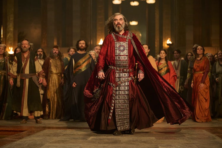 Trystan Gravelle as Pharazôn in The Lord of the Rings: The Rings of Power