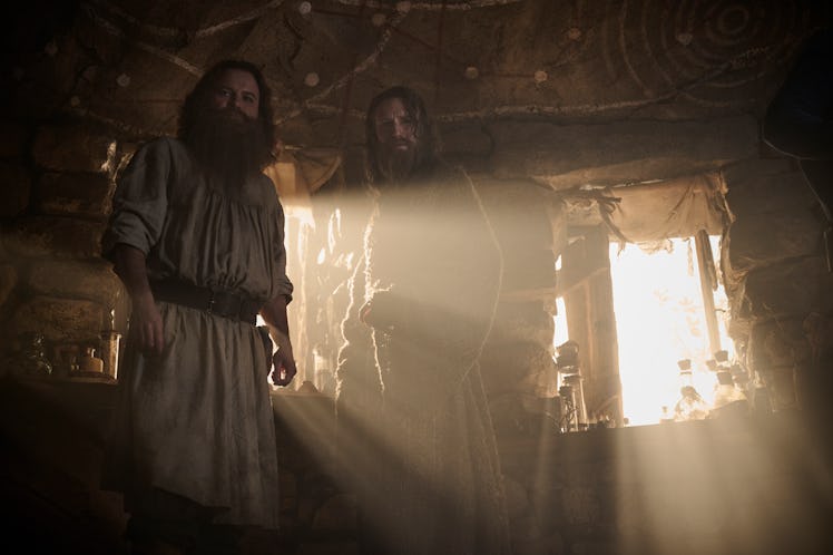 Rory Kinnear and Daniel Weyman in The Lord of the Rings: The Rings of Power
