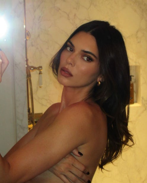 Kendall Jenner long hair