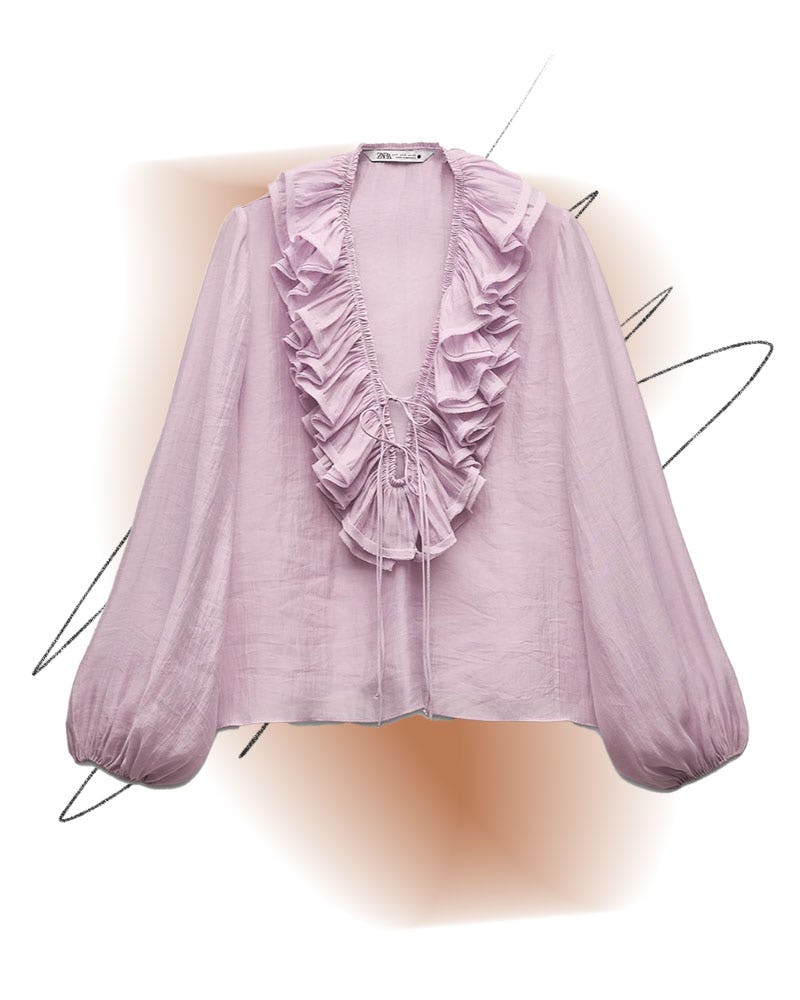 Ruffled Blouse ZW Collection
