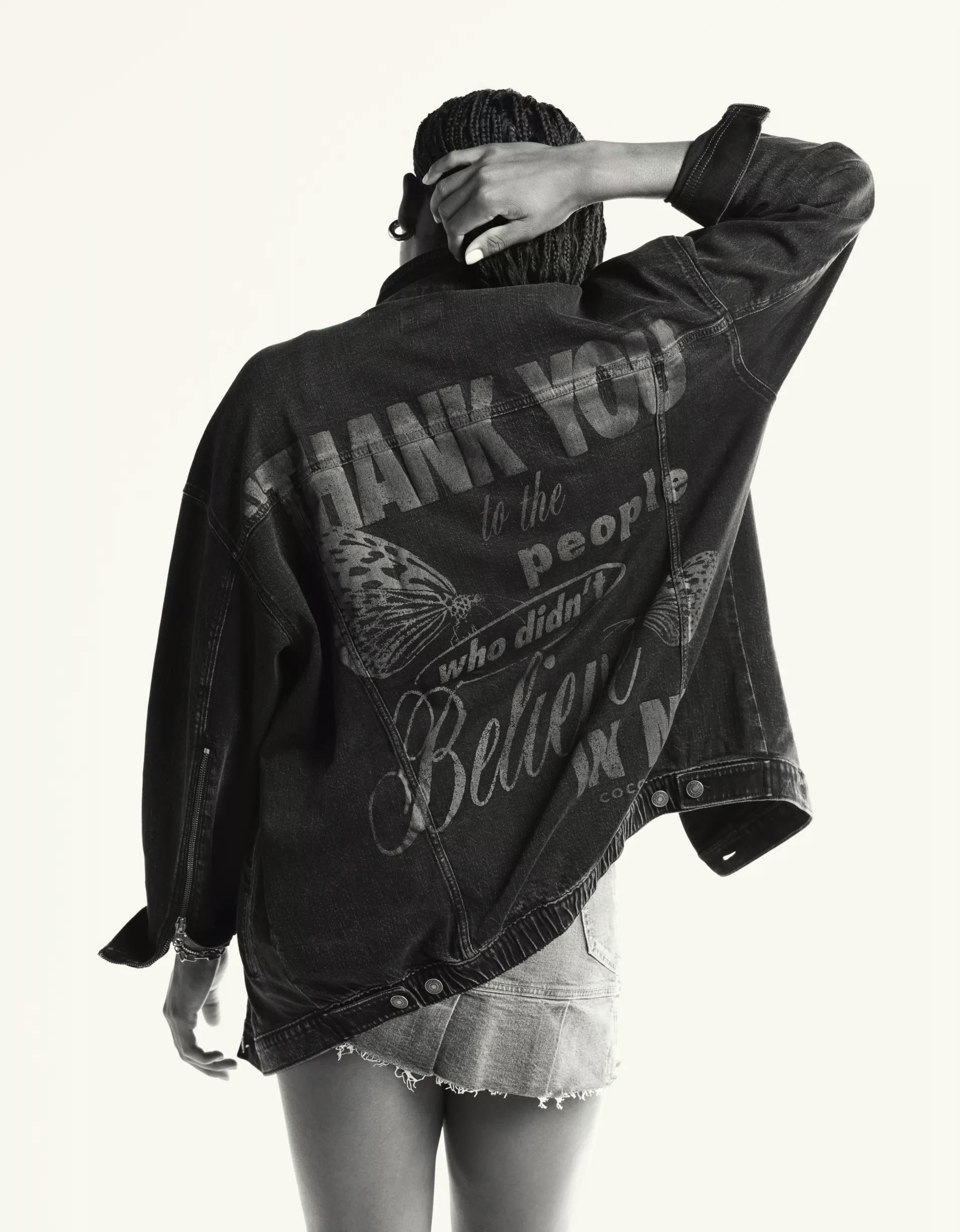 Coco Gauff&rsquo;s American Eagle jacket.