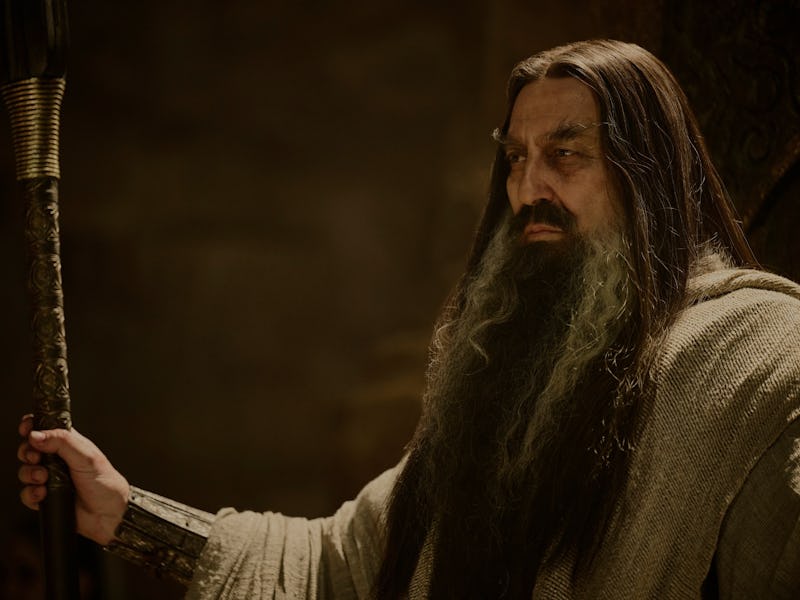 Ciarán Hinds as the Dark Wizard