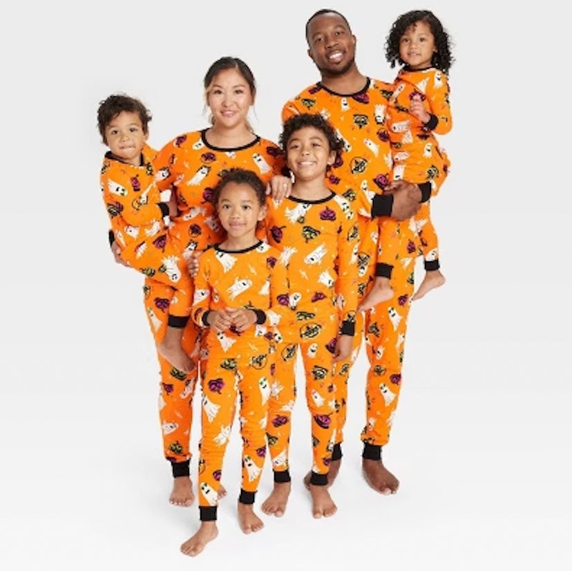  Ghost Halloween Matching Family Pajamas from target's halloween collection 2024