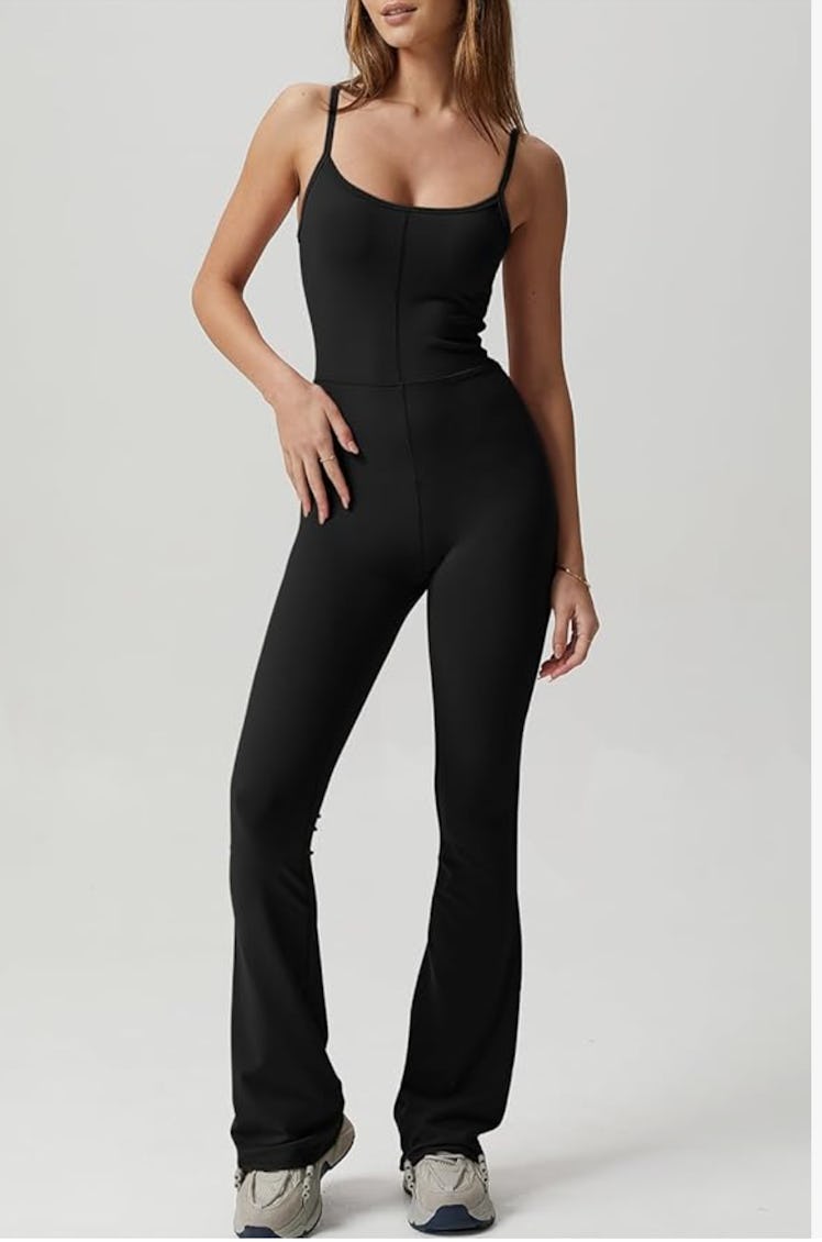 QINSEN Flare Jumpsuit