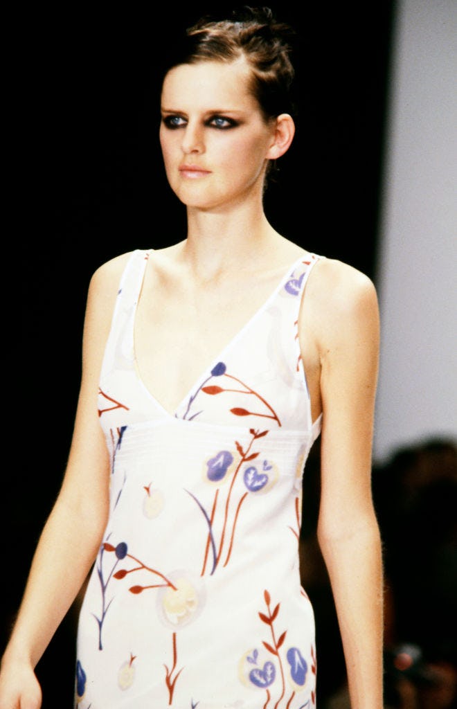 Grunge glam at Miu Miu&rsquo;s 1997 show.