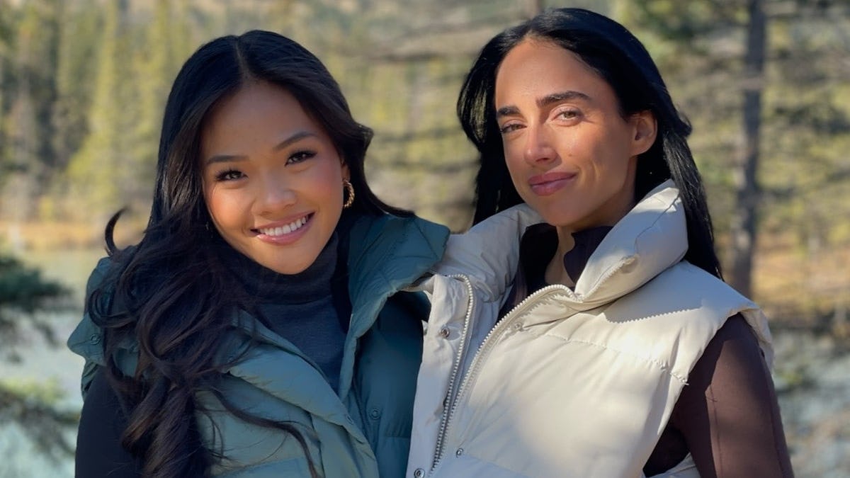 Jenn and Maria on The Bachelor. Photo via Bachelor Nation