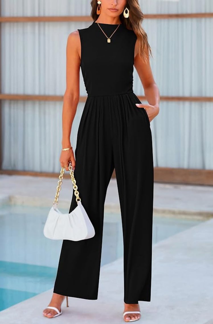 PRETTYGARDEN Wide Leg Jumpsuit