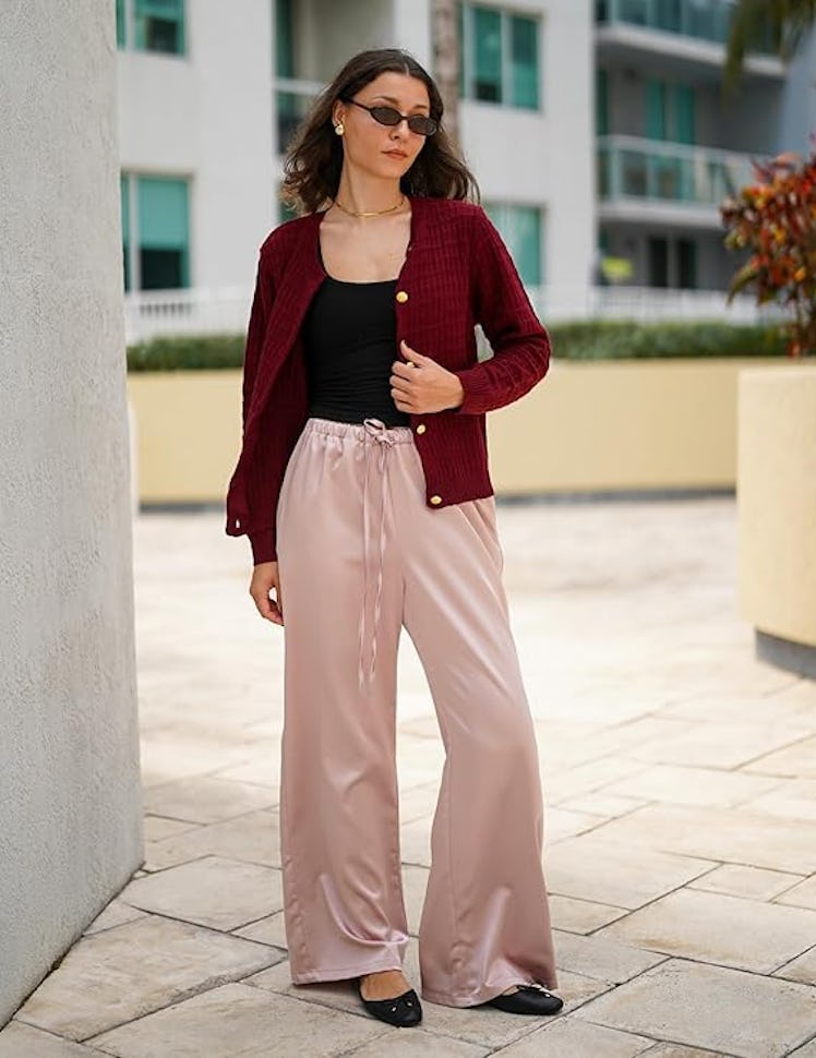 Zeagoo Open Front Button Down Cardigan
