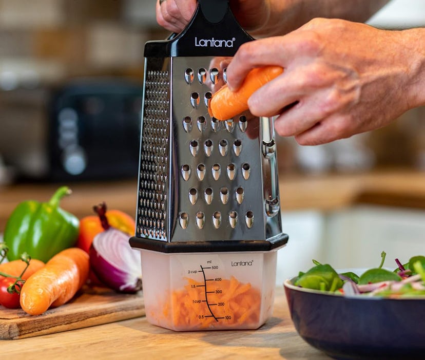 Lantana Cheese Grater with Container & Lid