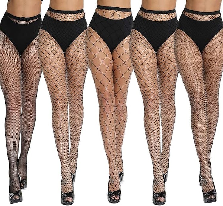 Akiido Fishnet Stockings (8 Pairs)