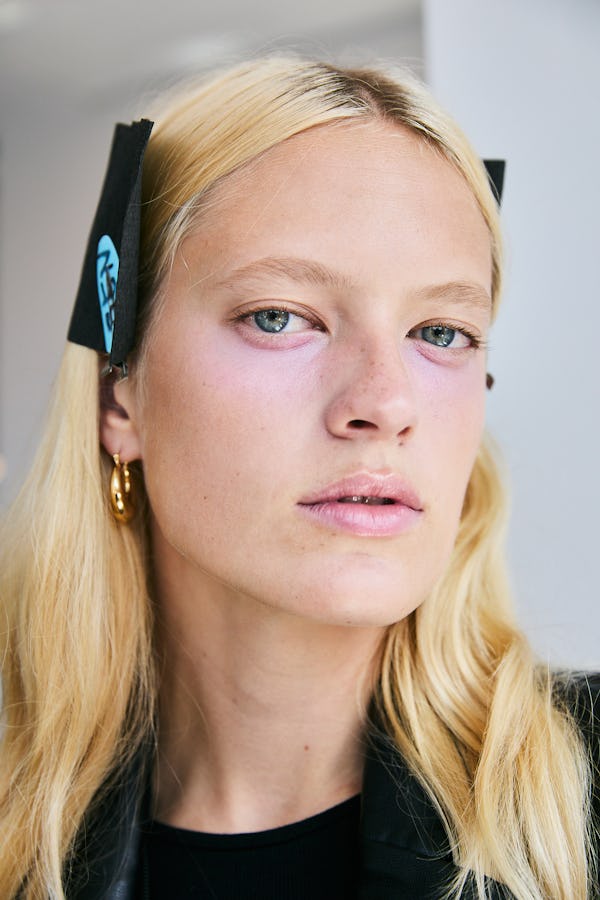 Lavender under eyeshadow at Philip Lim