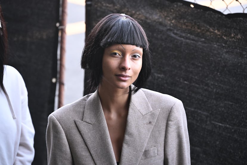 Contoured bob at Christian Cowan.