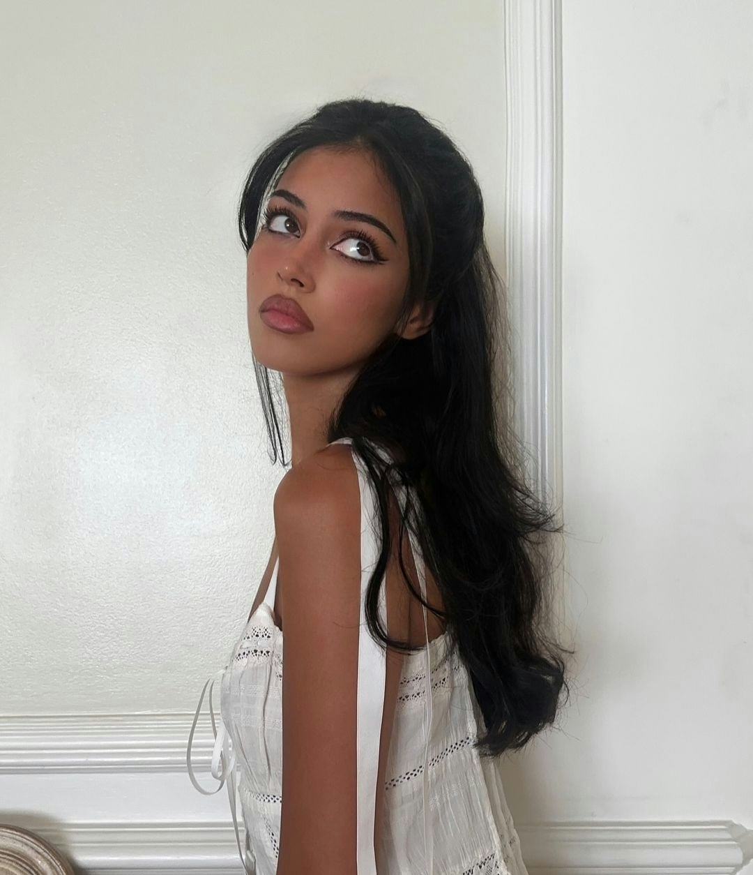 Brown lip liner is on-trend for fall 2024.