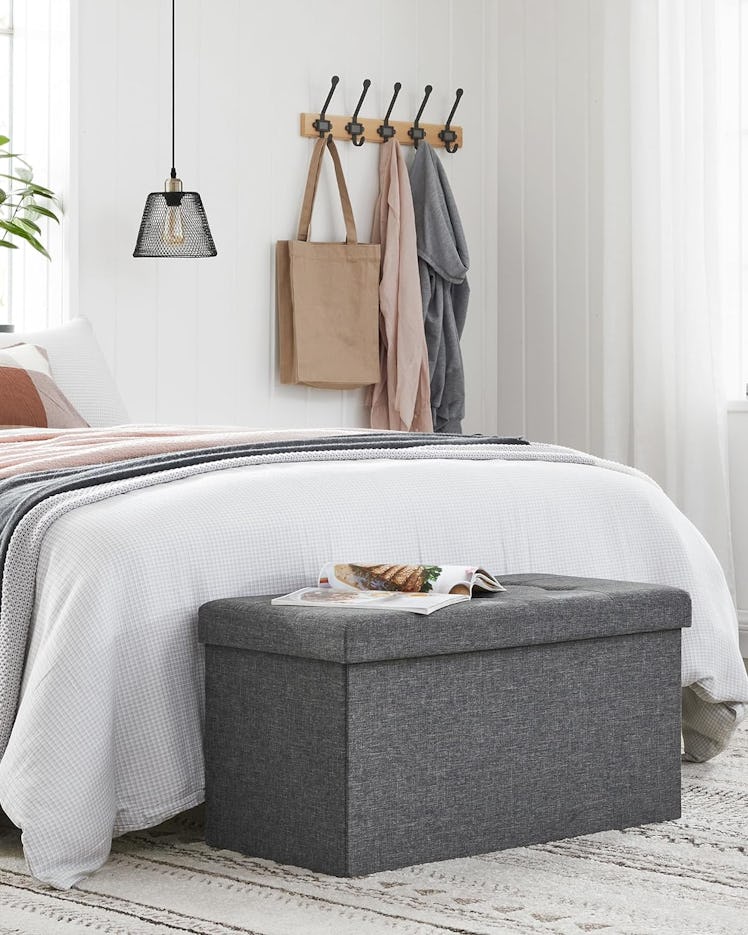SONGMICS Storage Ottoman Bench
