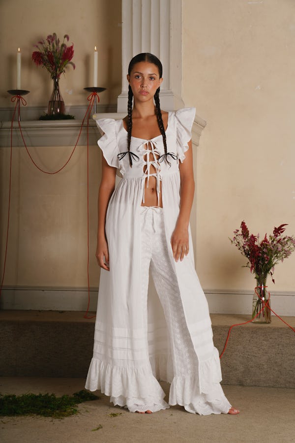 Allina Liu braided pigtails