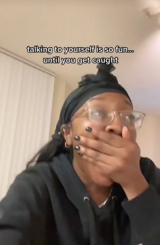 Why do you talk to yourself? Experts say it&rsquo;s a way to relieve stress and process thoughts.