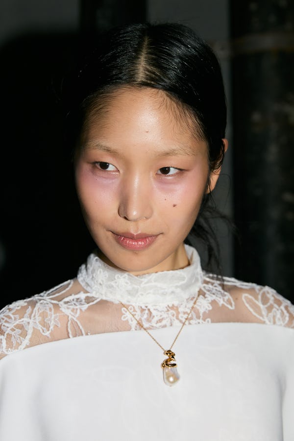 Lavender under-eyeshadow at Philip Lim