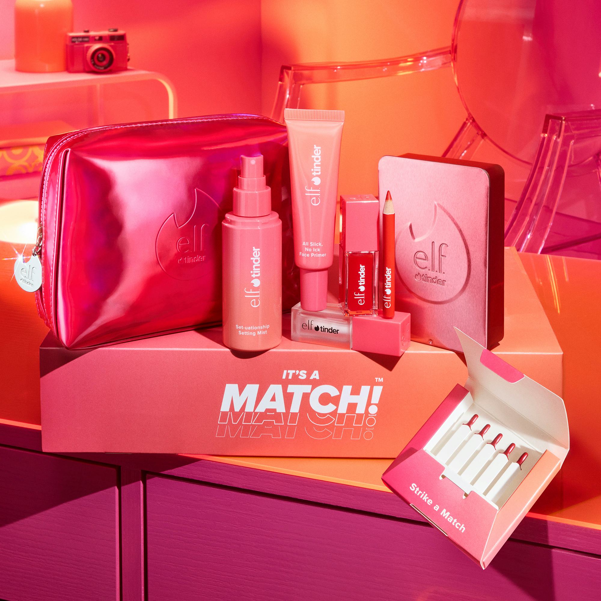 e.l.f Cosmetics and Tinder have teamed up to created a limited edition collection of glam essentials&hellip;