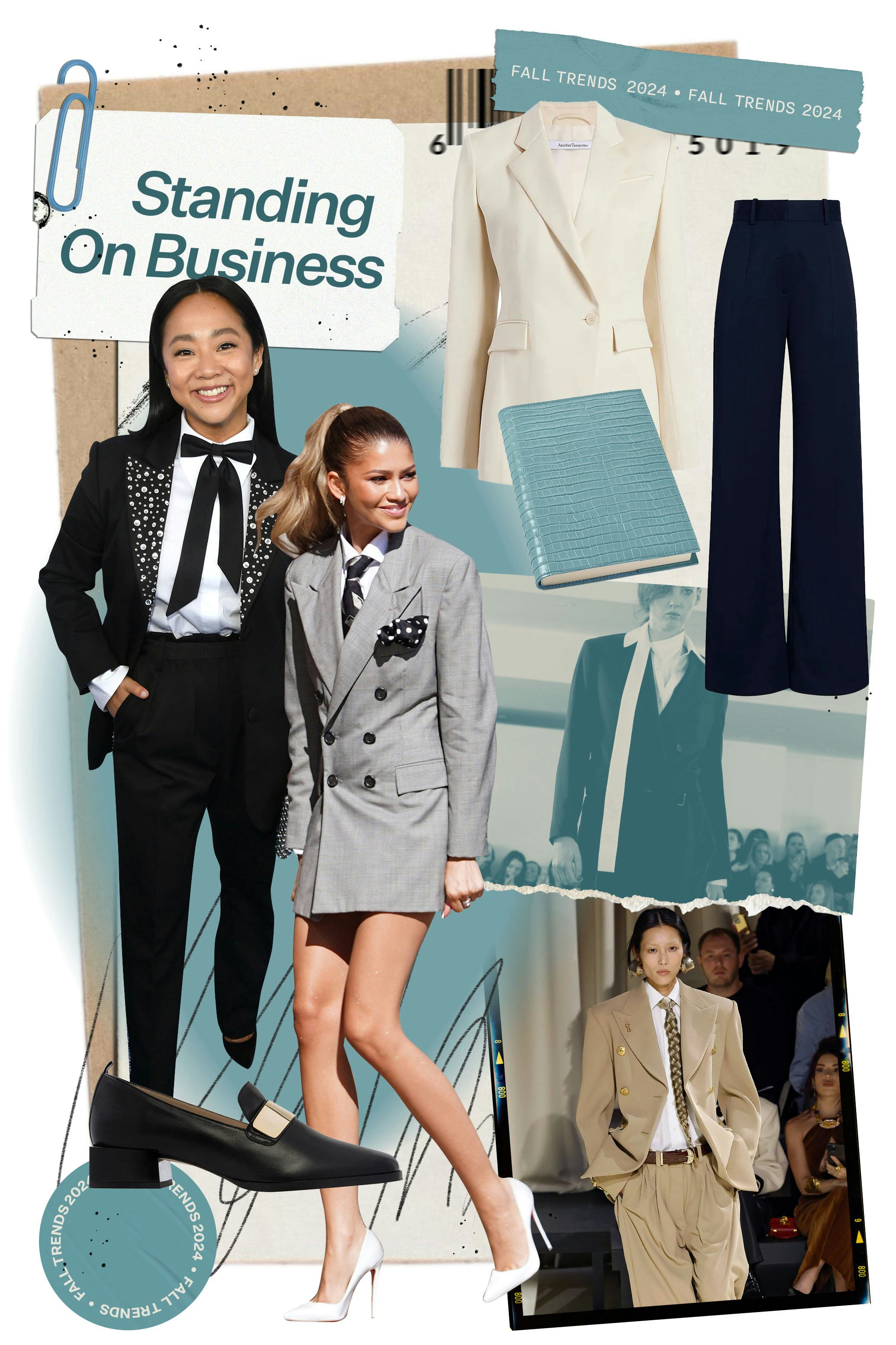 Fall 2024 suiting fashion trend