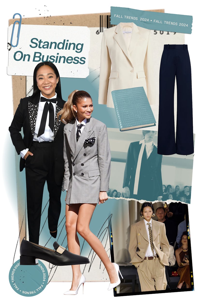 Fall 2024 suiting fashion trend