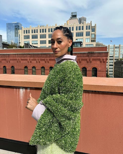 Tracee Ellis Ross braids ponytail