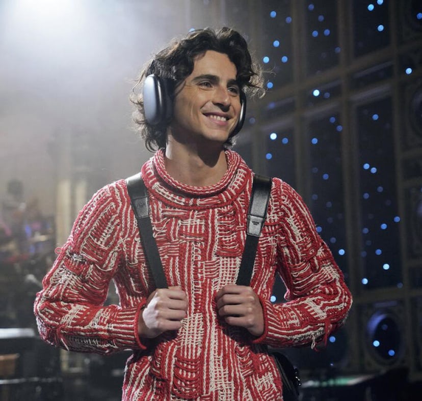 Timothée Chalamet has a rap alter-ego named Lil Timmy Tim.