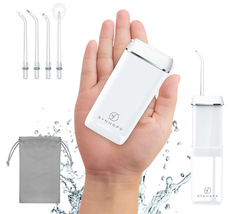 SYNHOPE Mini Cordless Portable Water Flosser