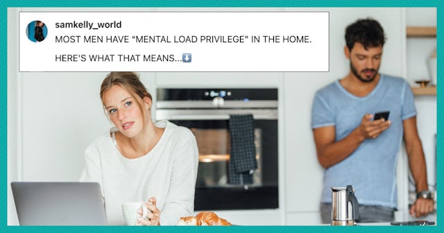 A mom wrote about mental load privilege and why men usually have it.