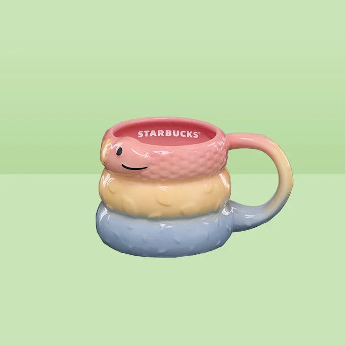 Starbucks' 2025 Lunar New Year Merch Features The Year Of The Snake