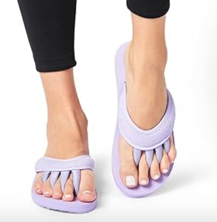 Pedi Couture Sandals With Built-In Toe Separators