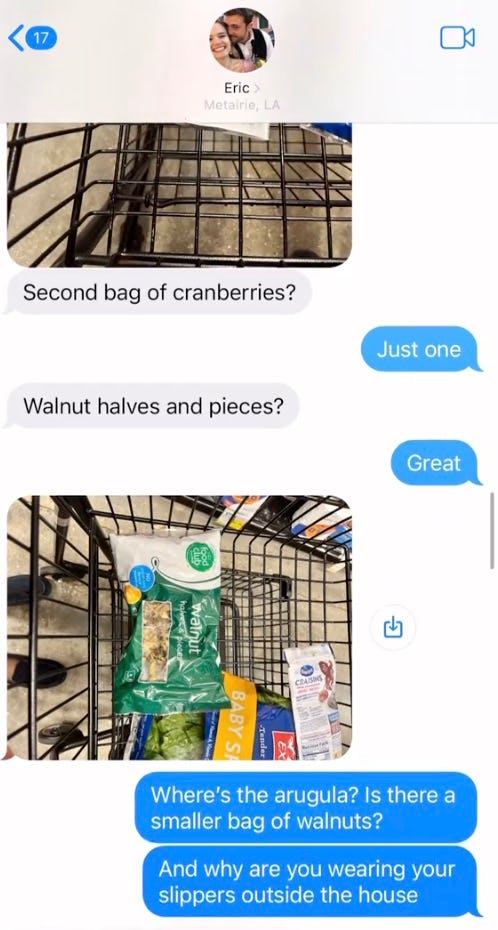 A Woman Sent Her Husband To Get Groceries & We're Guessing She Probably Regrets It