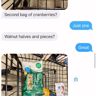 A Woman Sent Her Husband To Get Groceries & We're Guessing She Probably Regrets It