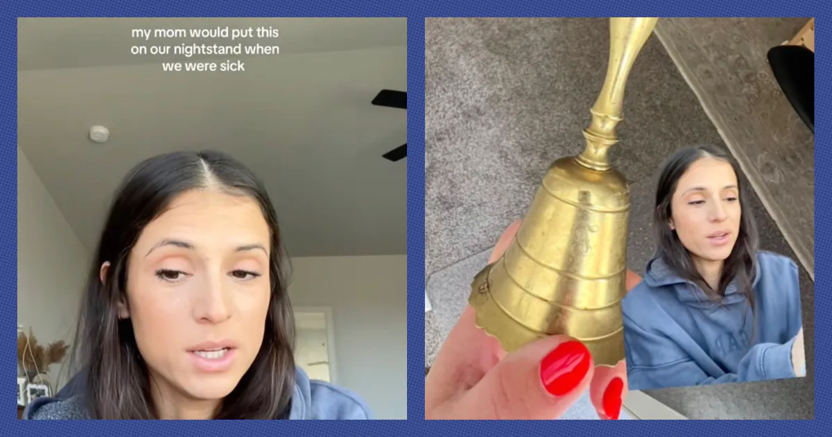 Woman Recalls How Her Mom Had A Sick Bell For The Kids