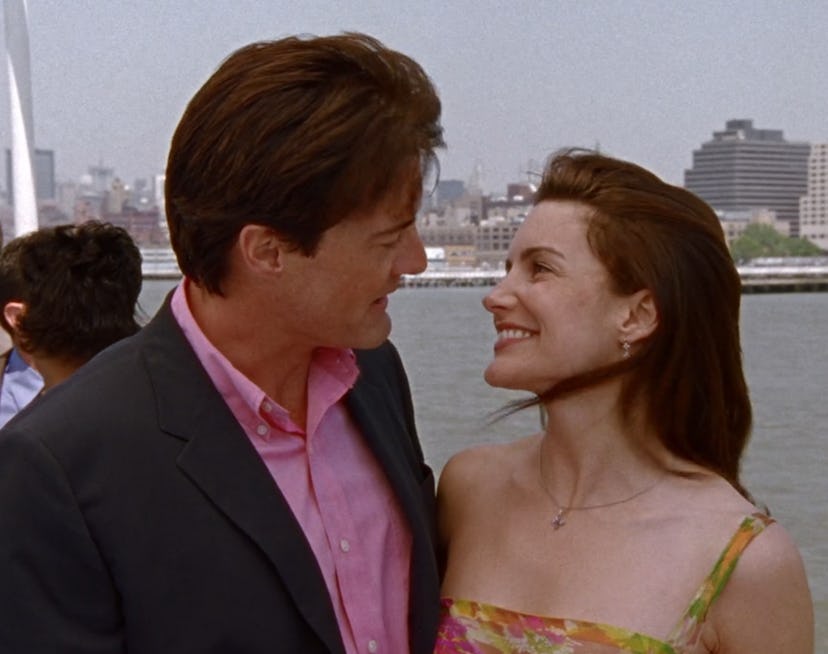 Charlotte and Trey on Sex and the City. Screenshot via Max