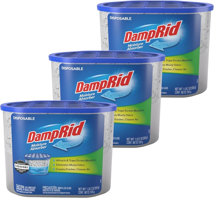 DampRid Fragrance Free Disposable Moisture Absorbers (3-Pack)