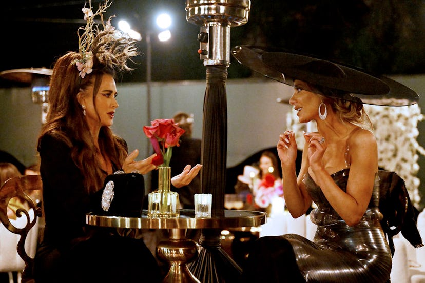 Dorit Kemsley and Kyle Richards on RHOBH