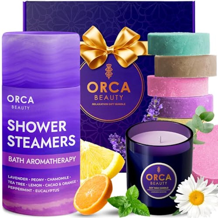 Orca Beauty Shower Steamers & Scented Candle