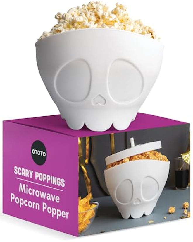 OTOTO Scary Poppings Microwave Popcorn Bowl