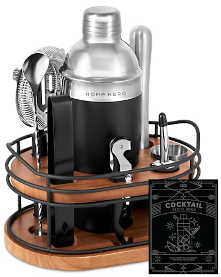 Home Hero Cocktail Shaker Set (10 Pieces)