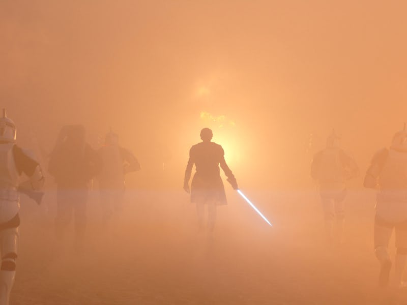 Anakin Skywalker (Hayden Christensen) in a scene from 'Ahsoka' Season 1.