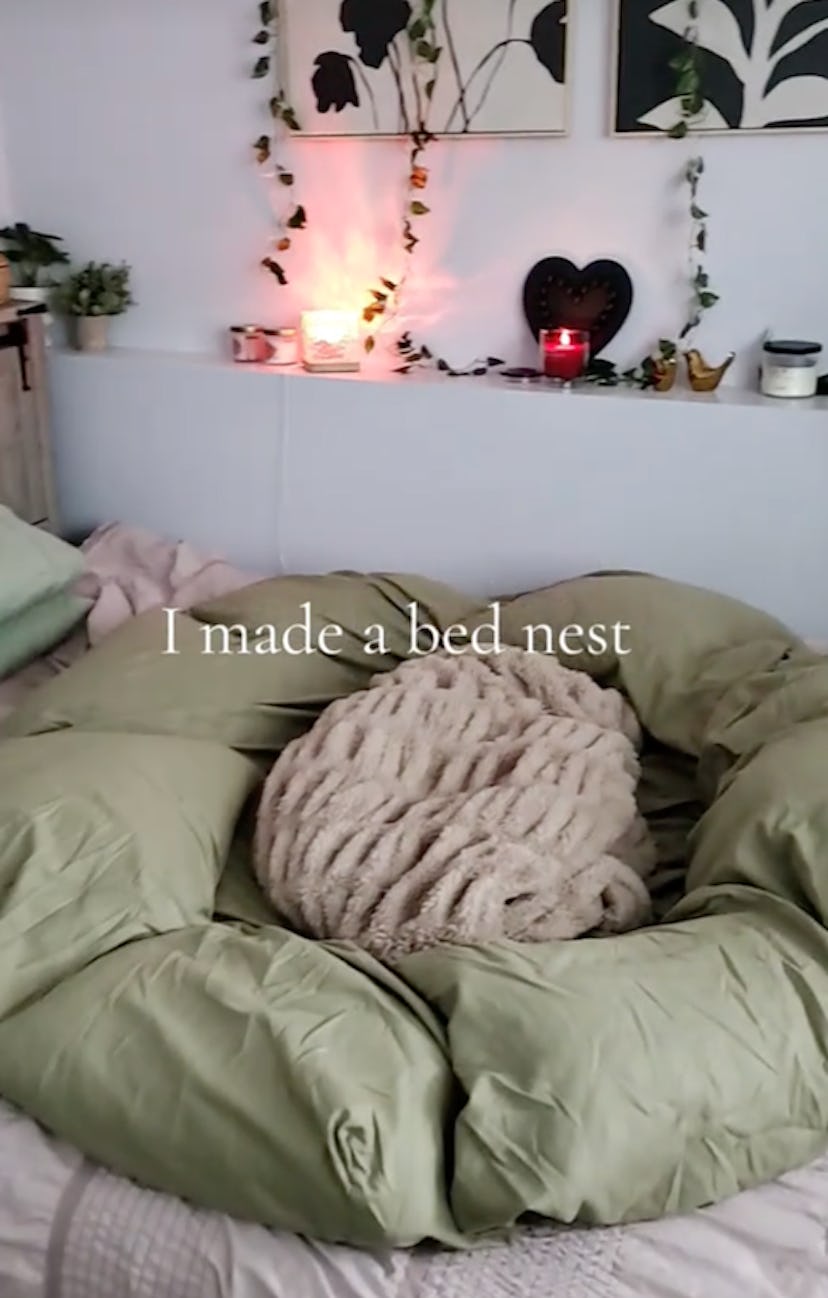 TikTok’s sleep nest.