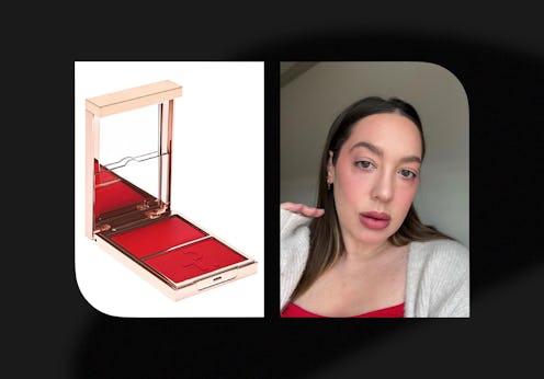 An honest review of the powerfully pigmented She Left Me On Red Blush Duo from Patrick Ta.